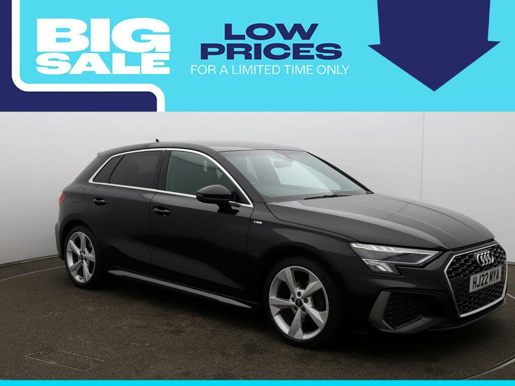 2022 Audi A3 1.5 35 TFSI S Line Sportback 5d Tronic