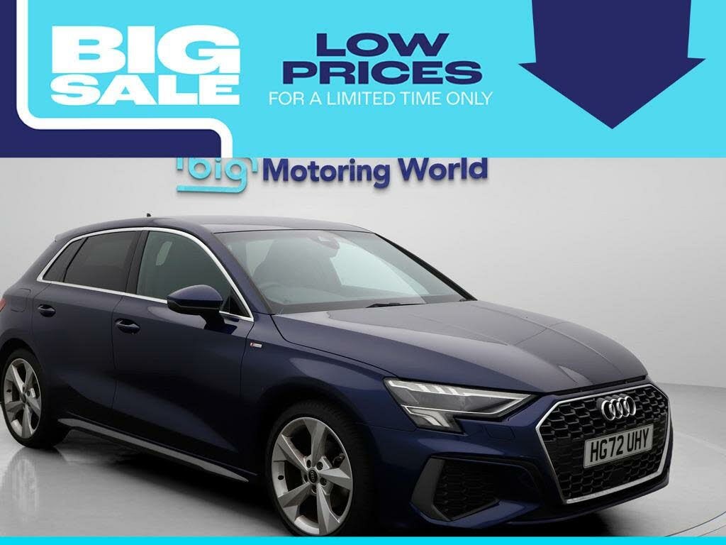 2022 Audi A3 1.5 35 TFSI S Line Sportback 5d