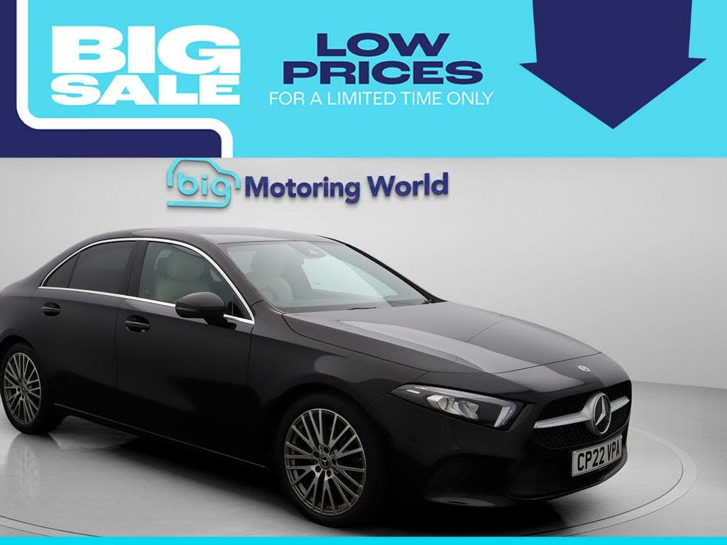 2022 Mercedes-Benz A-Class 1.3 A200 Sport Executive Edition Saloon 4d 7G-DCT
