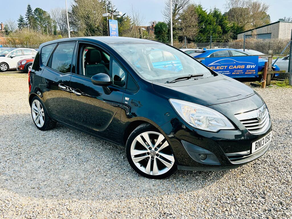 2013 Vauxhall Meriva 1.4 SE (120ps) (a/c) 1398cc