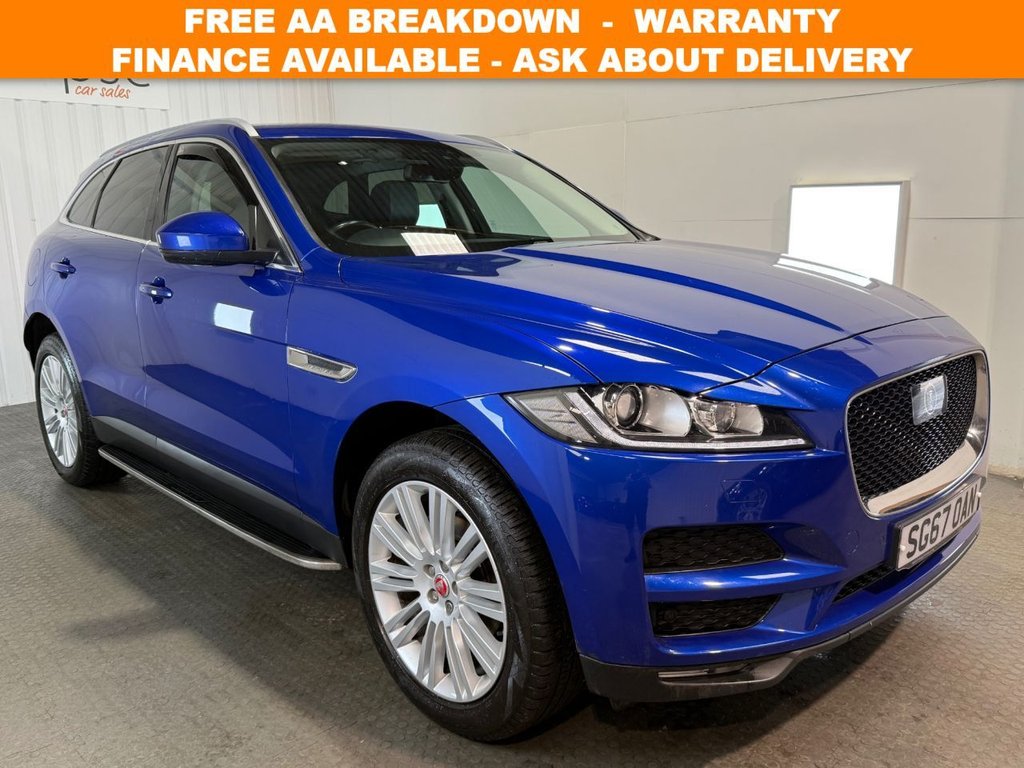 2017 Jaguar F-PACE 2.0 i4D Portfolio (240ps) (AWD) (s/s) Auto