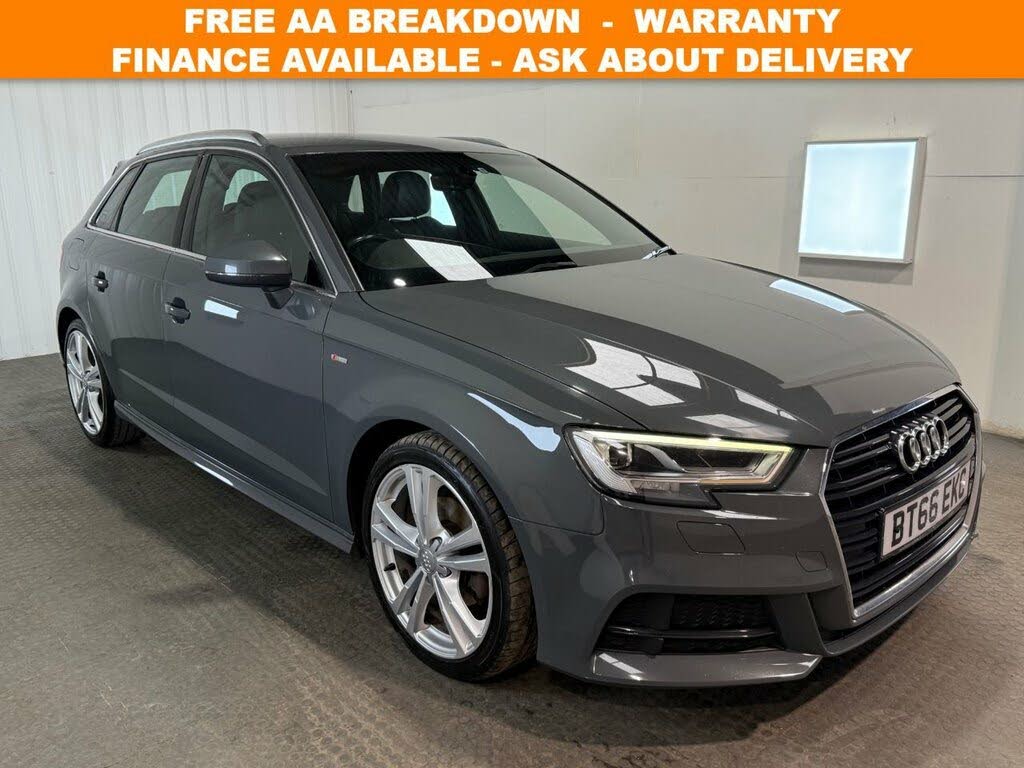 2016 Audi A3 1.6TDI S Line Nav (s/s) Sportback 5d