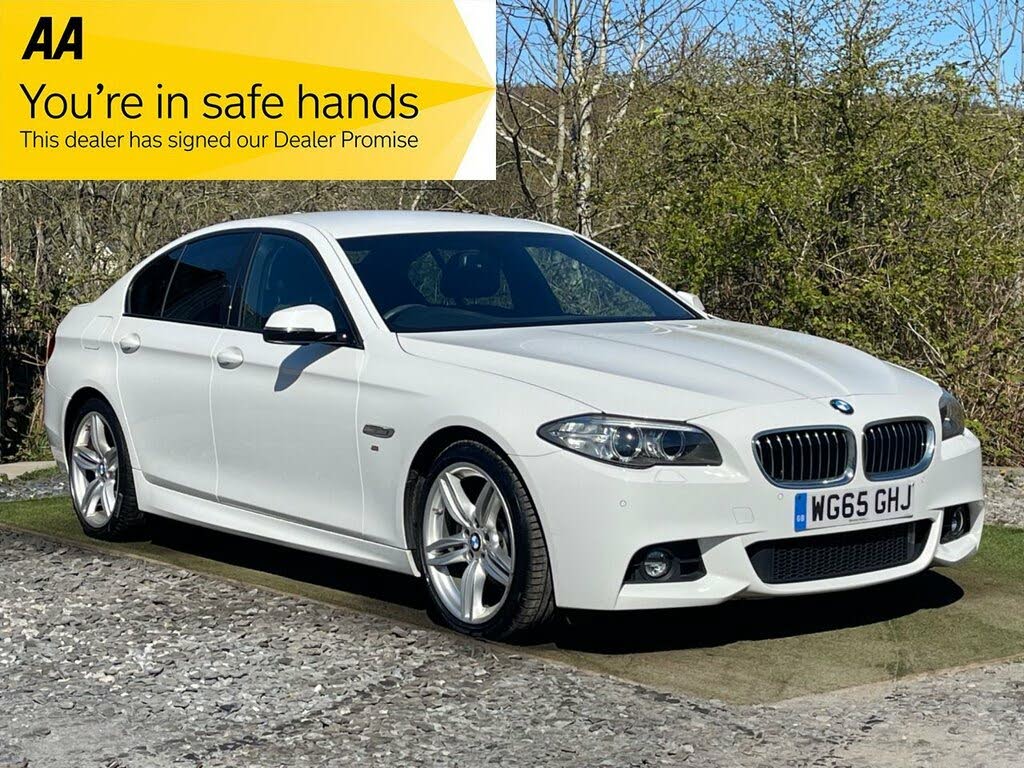 2015 BMW 5 Series 2.0TD 520d M Sport (190bhp) Saloon 4d Auto
