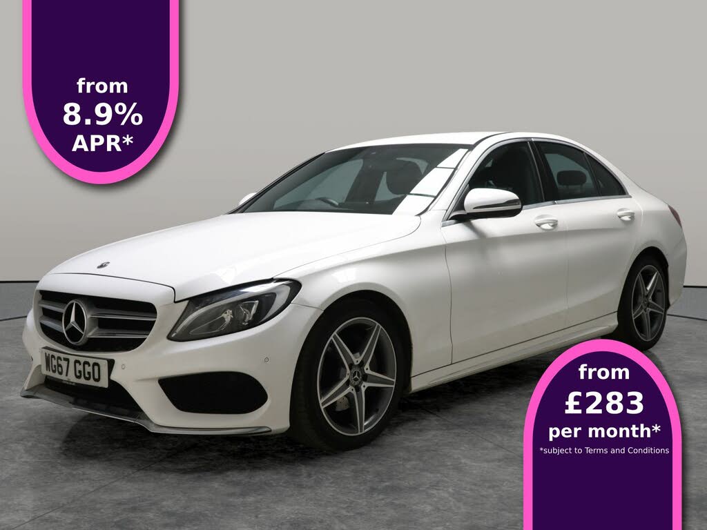 2017 Mercedes-Benz C-Class 2.0 C200 AMG Line (s/s) Saloon 4d 9G-Tronic Plus