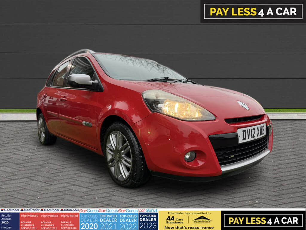 2012 Renault Clio 1.2 Dynamique Tom Tom (75bhp) Sport Tourer 5d