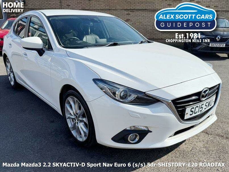 2015 Mazda Mazda3 2.2TD Sport Nav Hatchback 5d