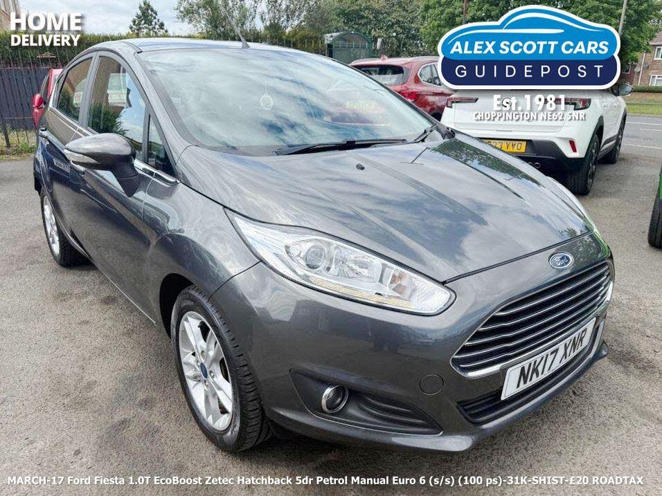 2017 Ford Fiesta 1.0T Zetec (100ps) EcoBoost (s/s) 5d