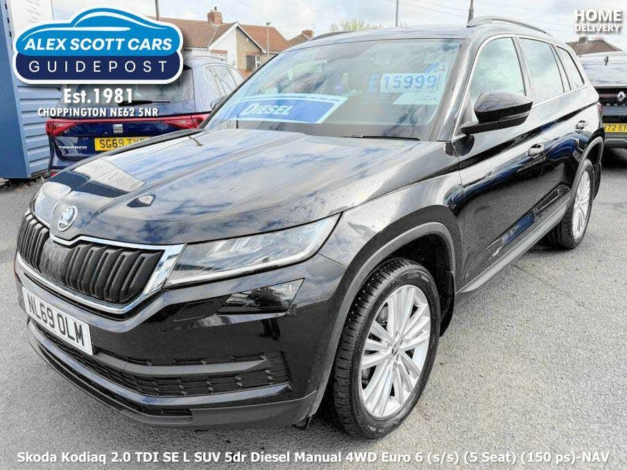 2019 Skoda Kodiaq 2.0TDI SE L (150ps) 4X4 (5 seats) SCR