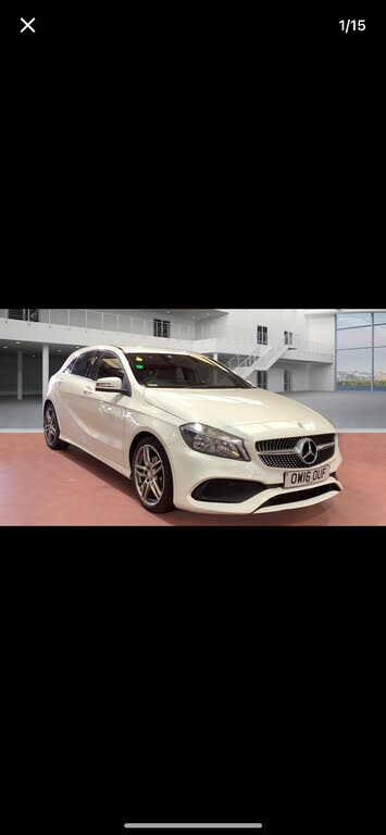 2016 Mercedes-Benz A-Class 1.5d A180d AMG Line (s/s) 7G-DCT