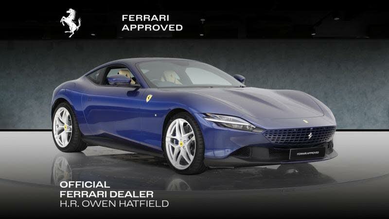 2022 Ferrari Roma 3.8T V8 F1 DCT (s/s) (620ps) Coupe