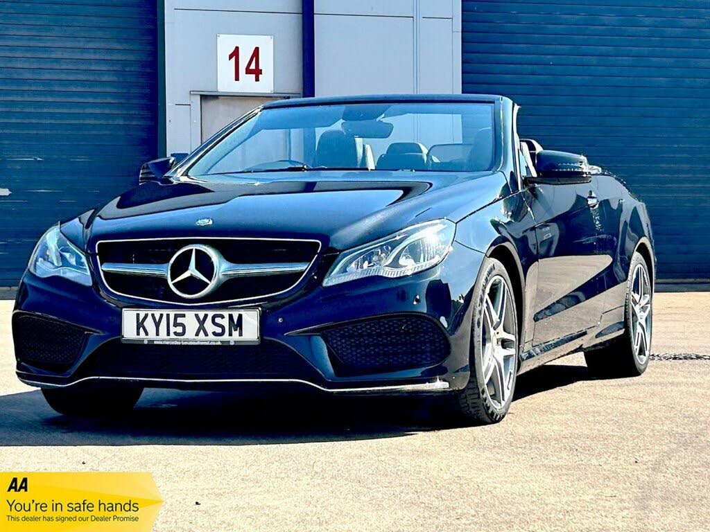 2015 Mercedes-Benz E-Class 2.1TD E220 AMG Line (175bhp) Cabriolet 2d