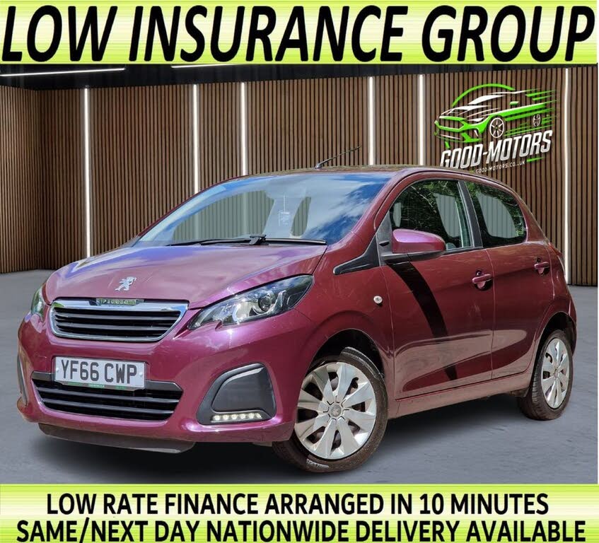 2016 Peugeot 108 1.0 Active Hatchback 5d