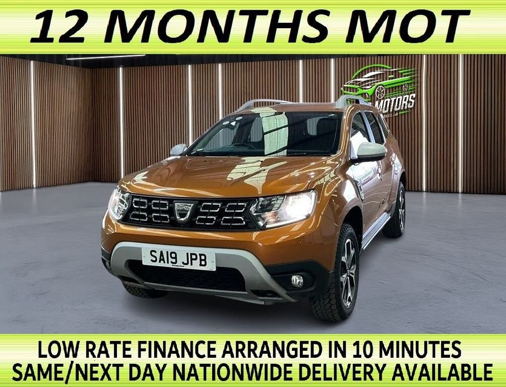 2019 Dacia Duster 1.3 TCe Prestige (150bhp) 4X4 1333cc