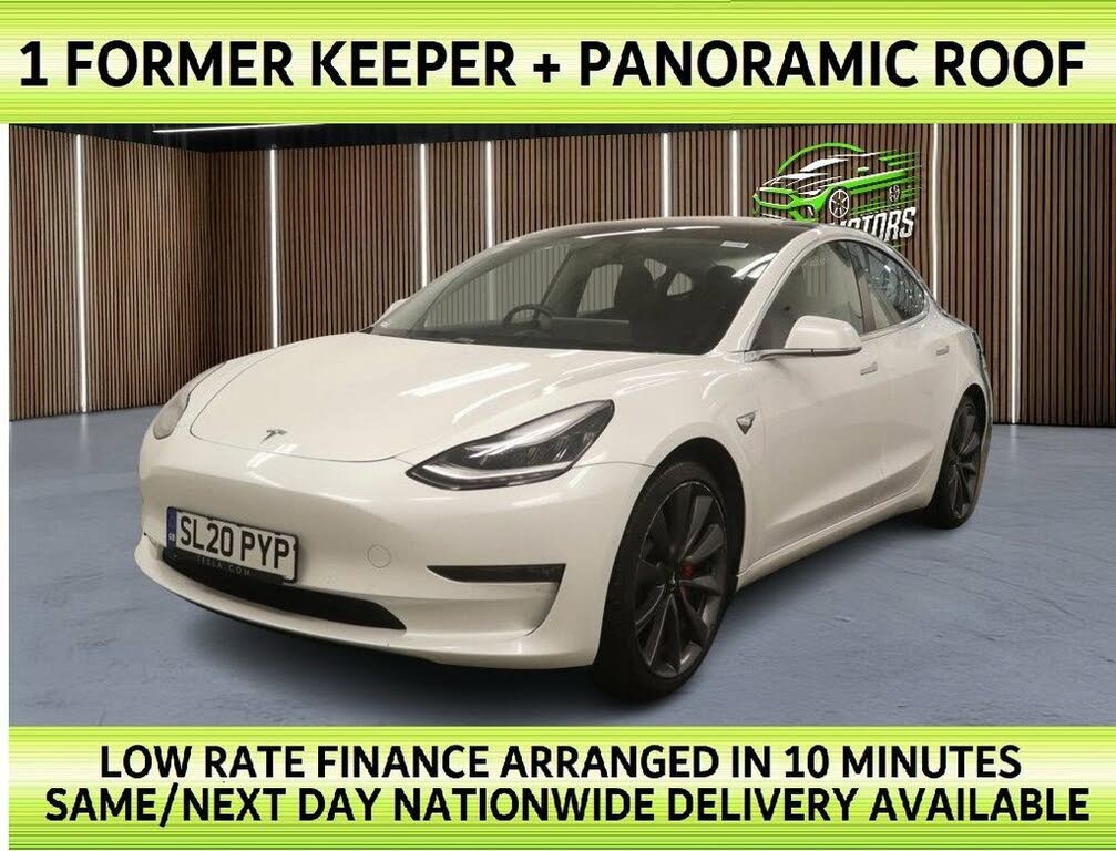 2020 Tesla Model 3 E Performance
