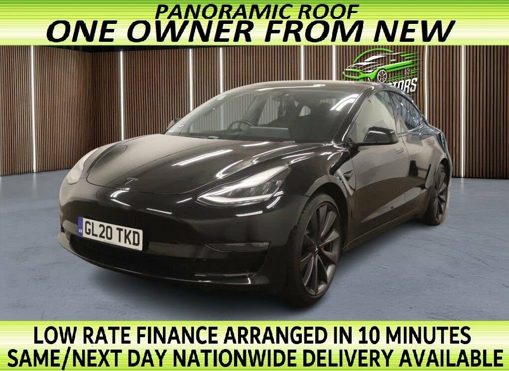 2020 Tesla Model 3 E Performance