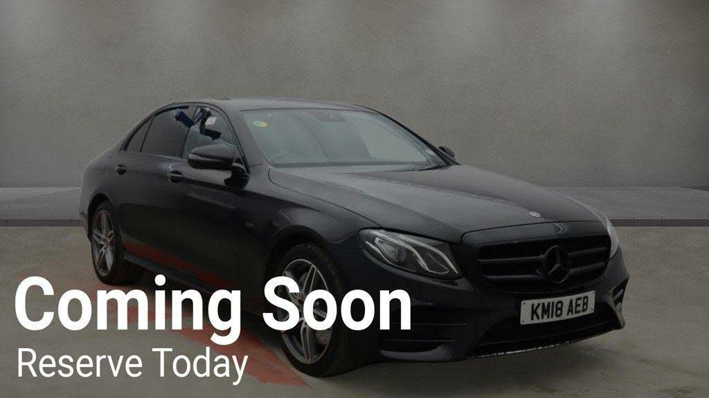 2018 Mercedes-Benz E-Class 2.0 E350e AMG Line (211ps) (s/s)