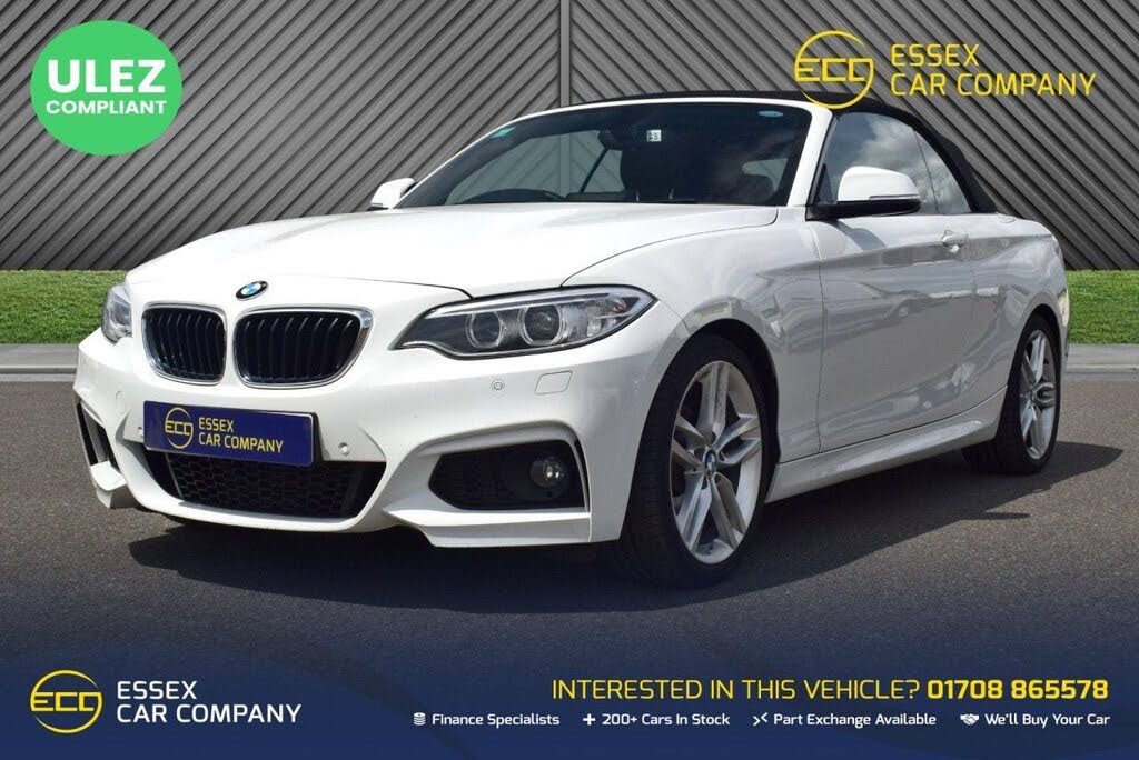 2016 BMW 2 Series 2.0TD 218d M Sport Convertible 2d Auto