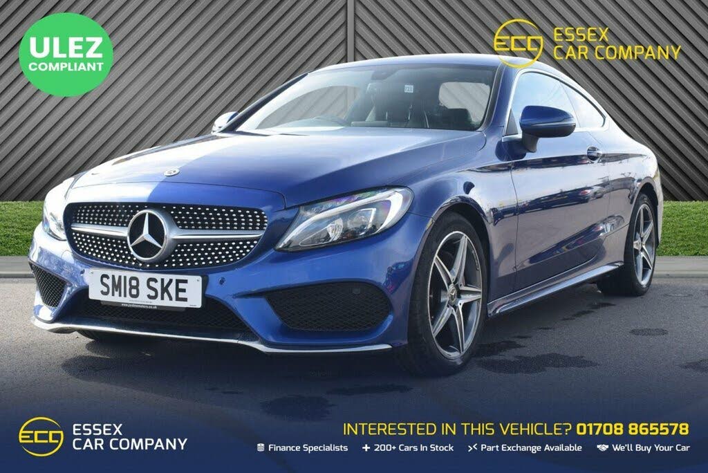 2018 Mercedes-Benz C-Class 2.1d C220d AMG Line (s/s) Coupe 2d 9G-Tronic Plus