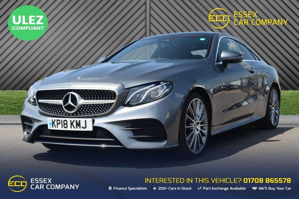 2018 Mercedes-Benz E-Class 3.0d E350d AMG Line (Premium)(s/s) Coupe 2d 4MATIC