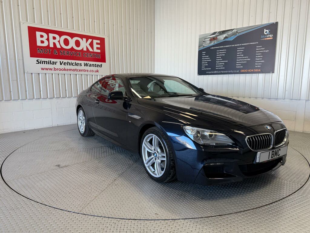 2014 BMW 6 Series 3.0TD 640d M Sport (313bhp) Coupe 2d Auto