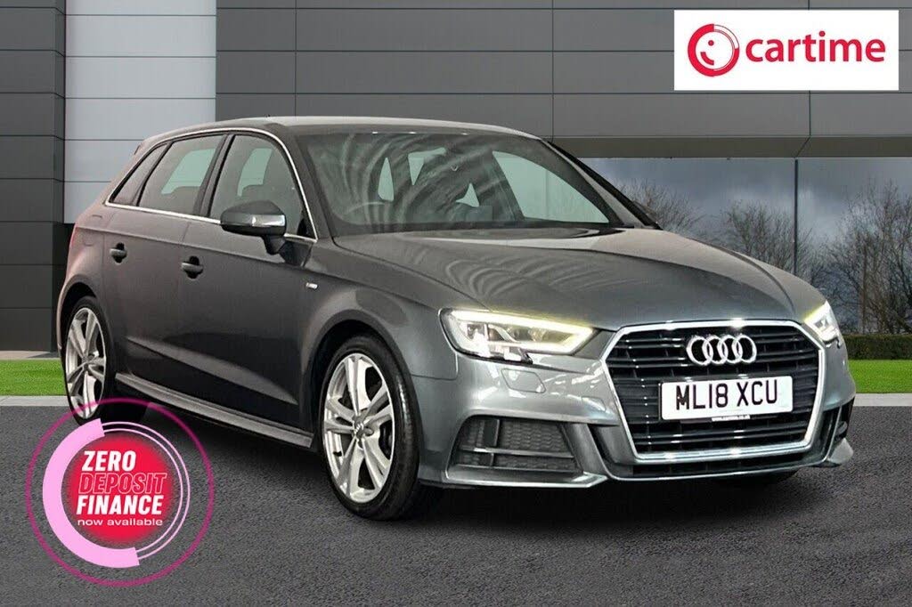 2018 Audi A3 1.5 TFSI S Line Sportback 5d