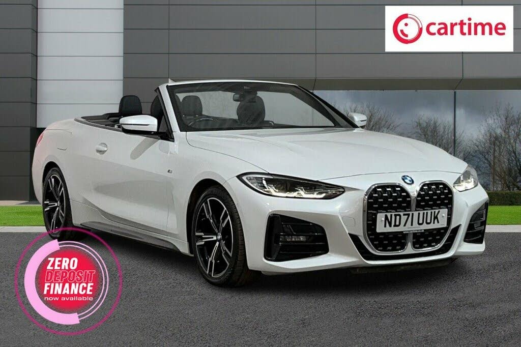 2021 BMW 4 Series 2.0TD 420d M Sport Convertible 2d