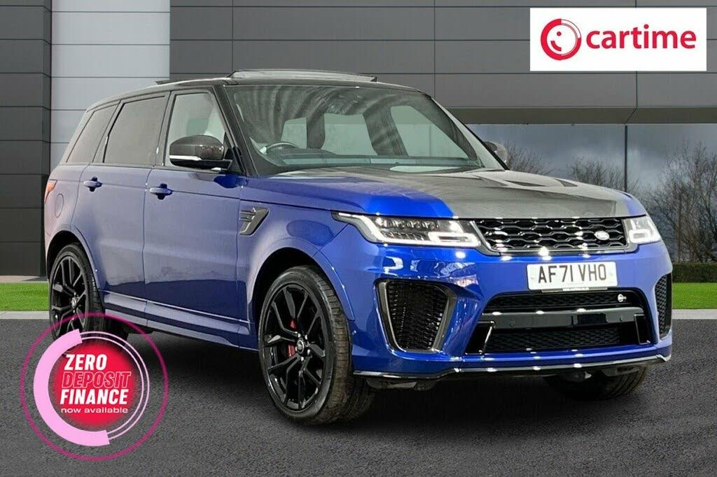 2021 Land Rover Range Rover Sport 5.0 V8 P575 SVR Carbon Edition