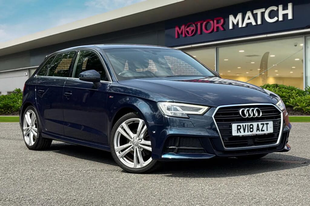 2018 Audi A3 1.5 TFSI S Line Sportback 5d