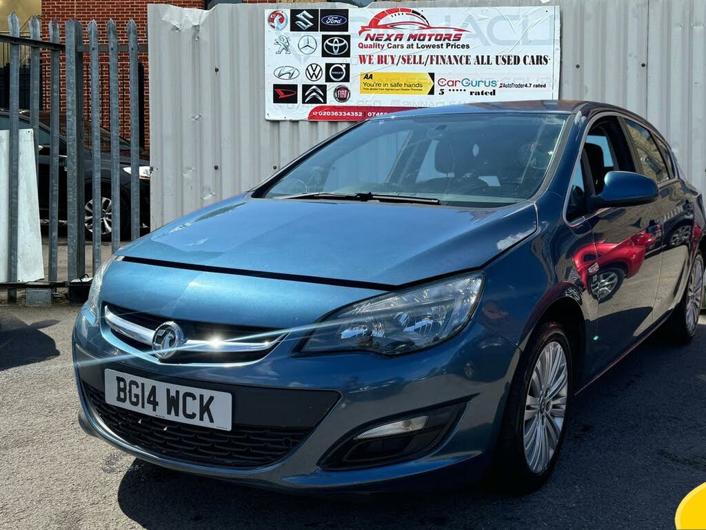 2014 Vauxhall Astra 1.6 Excite